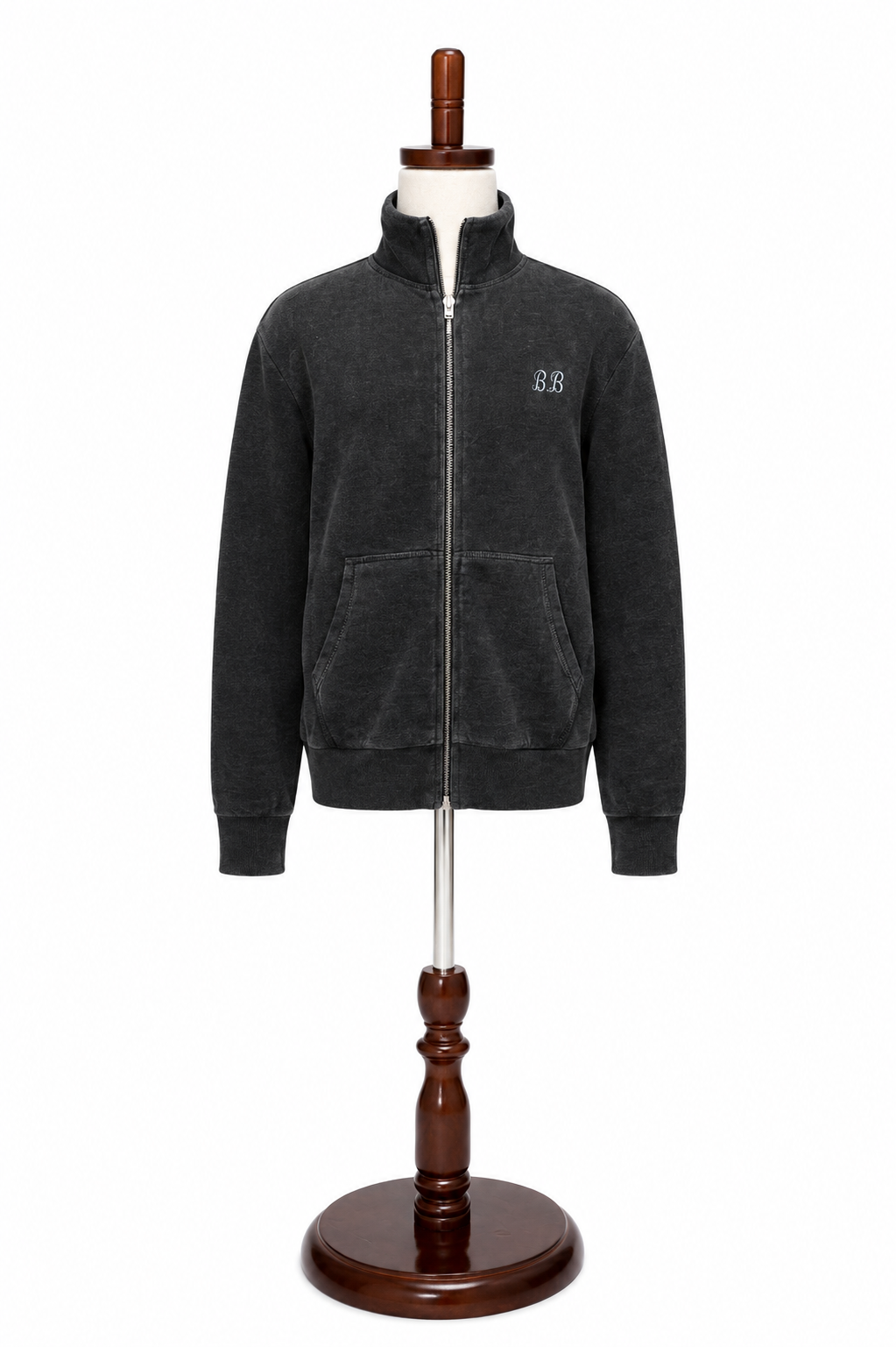 Bnos Bracha Velour Zip Sweatshirt