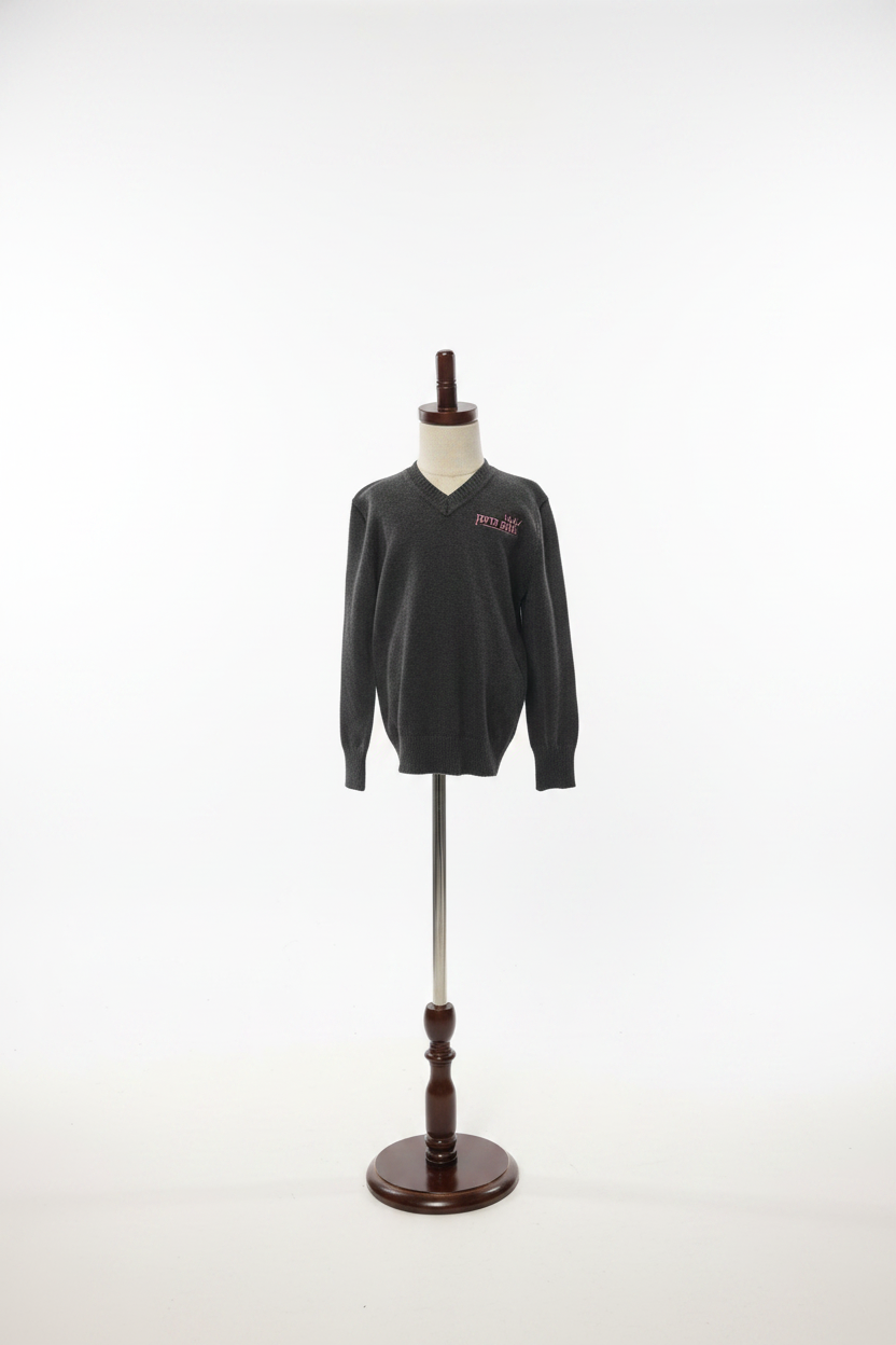 Children's v-neck sweater