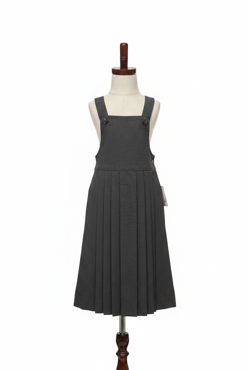 Charcoal High-Waisted Jumper