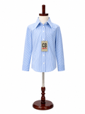 Teal Stripe Blouse