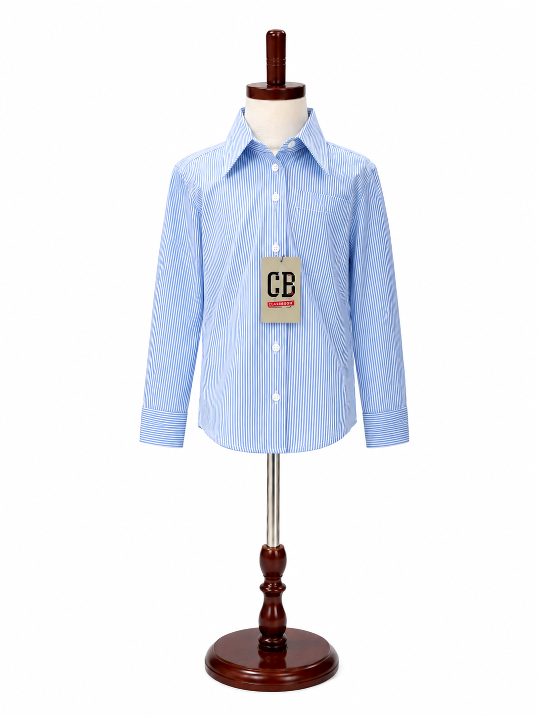 Teal Stripe Blouse