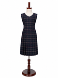 Bnos Esther Malka Plaid Pleated Jumper