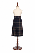 Bnos Esther Malka Plaid Skirt