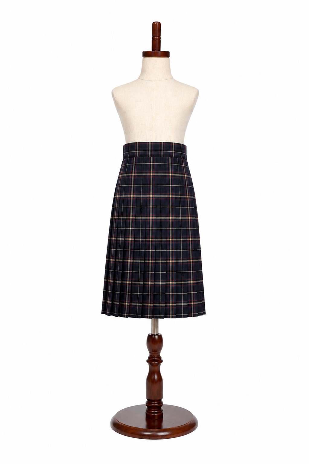 Bnos Esther Malka Plaid Skirt