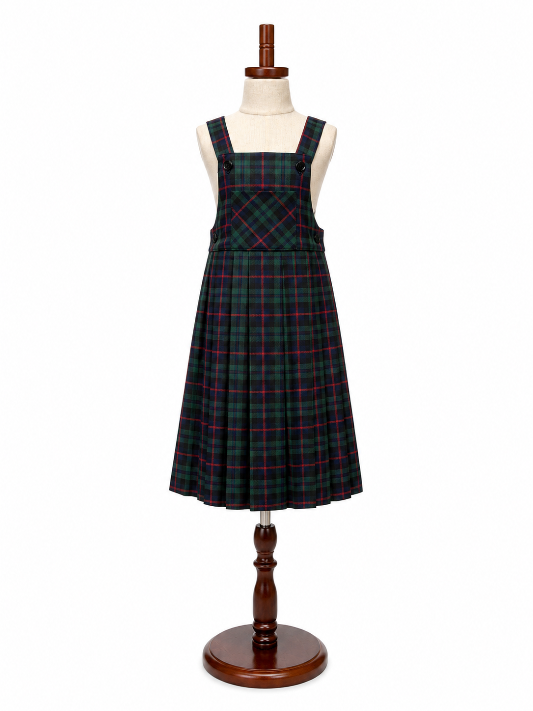 Bnos Yaakov Plaid Jumper