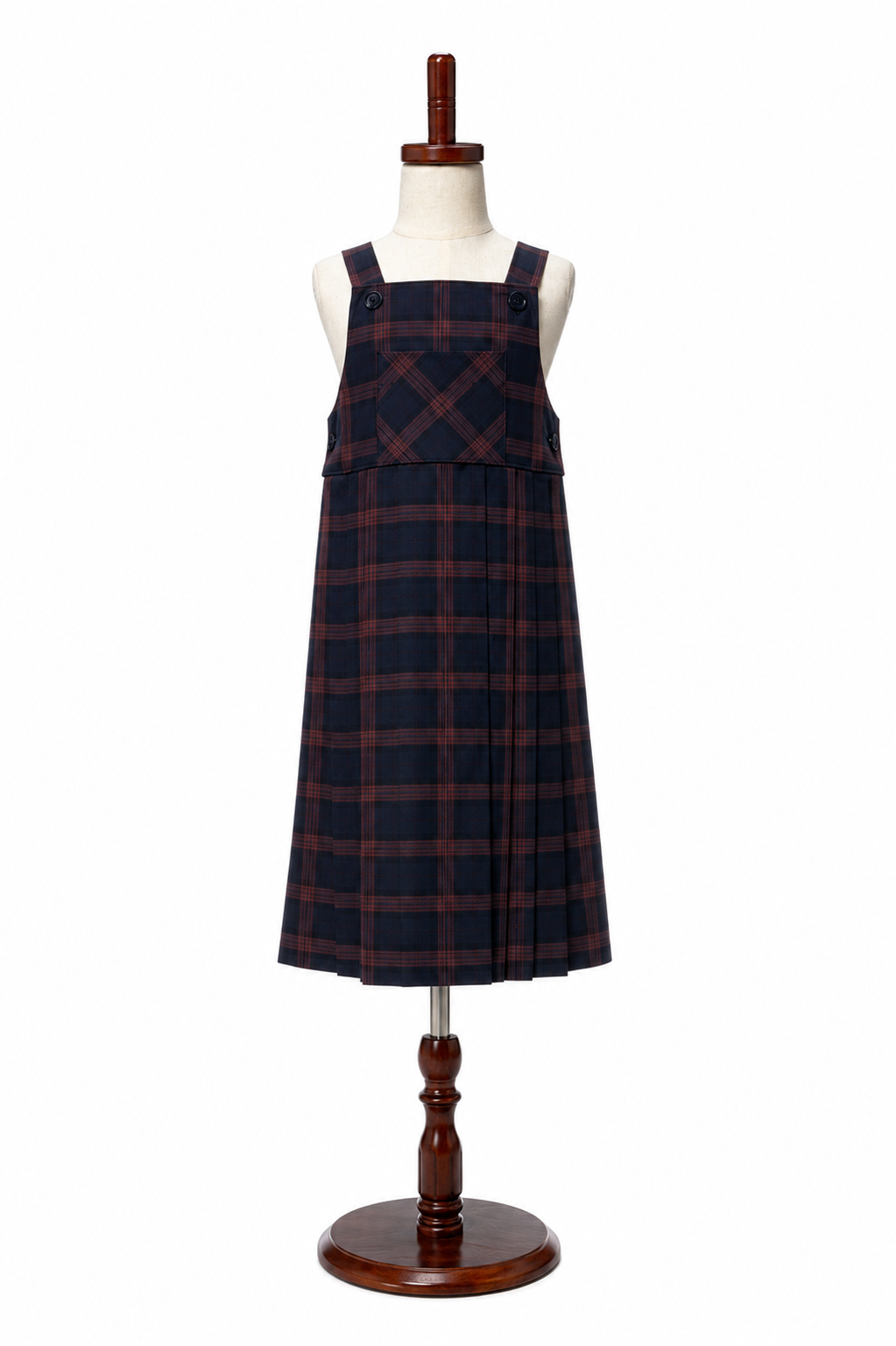 Bnos Melech Plaid Jumper