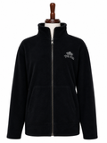 Bnos Melech Velour Zip Sweatshirt