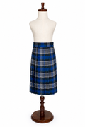 Bais Rivka Rochel Blue Plaid Pleated Skirt