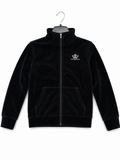 BRR velour zip sweatshirt