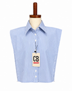 Teal Stripe Dickie