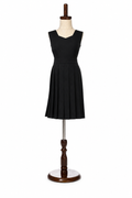 Poly All-Around Pleated Jumper